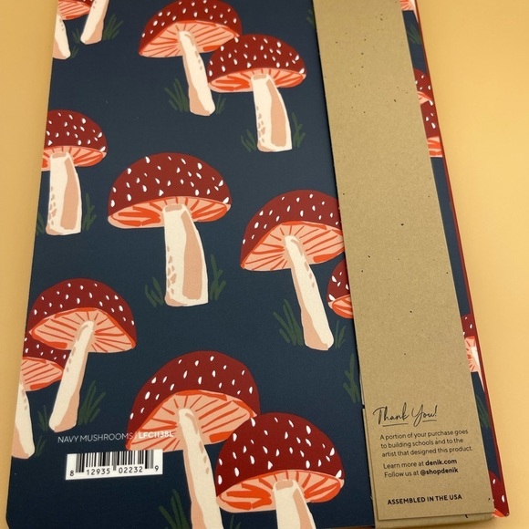 Denik Mushroom Notebook from Urban Ourtfitters, NWT, For Bundle Purchases Only - Picture 2 of 6